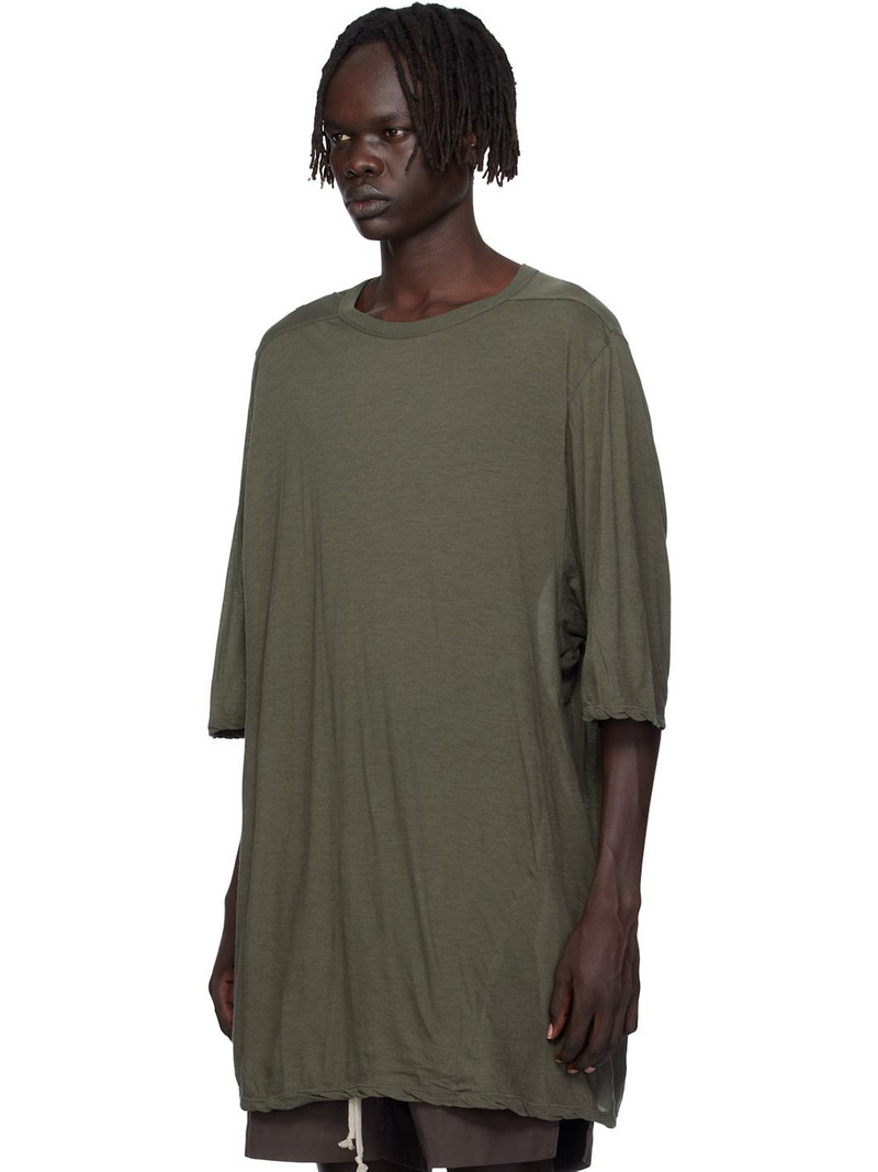 Rick Owens Khaki Concordians Jumbo T-shirt outlook