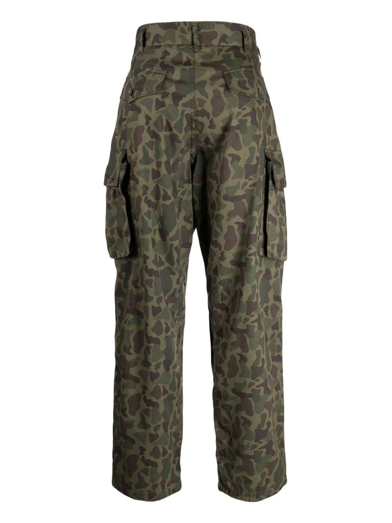 Engineered Garments camouflage-print cotton cargo pants outlook