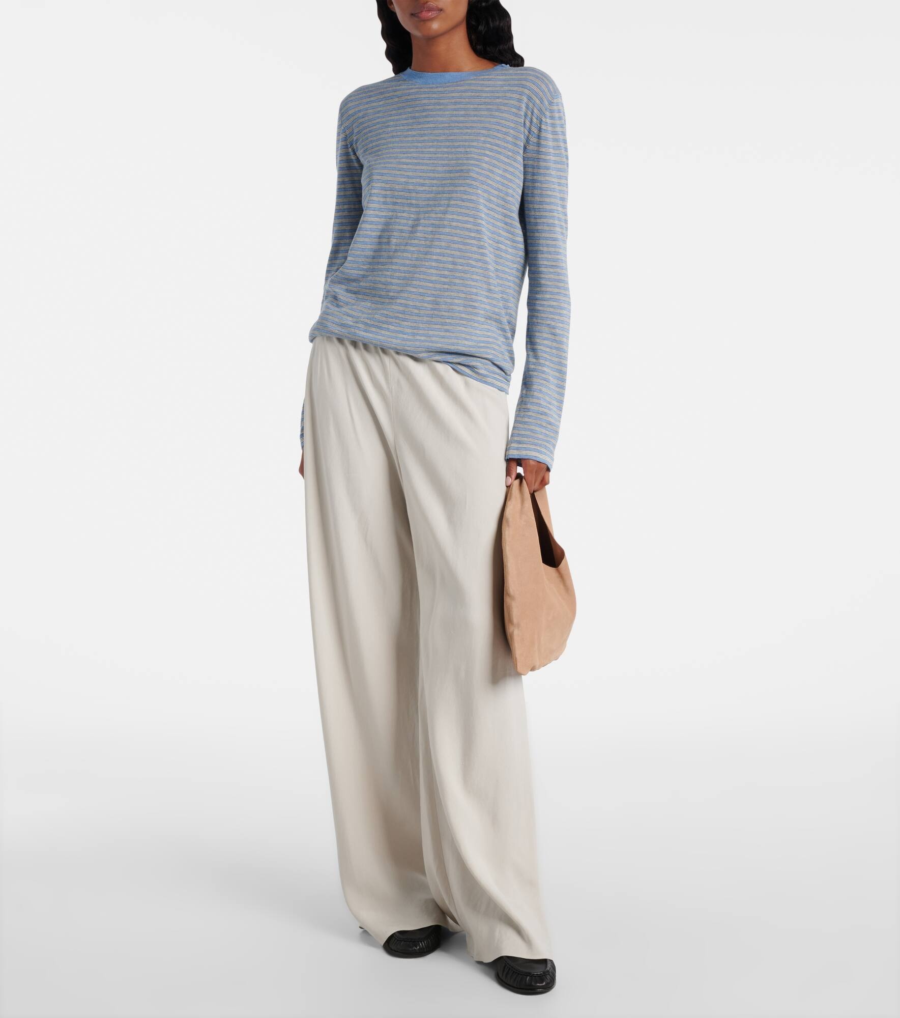 Bindle Small suede tote bag - 5
