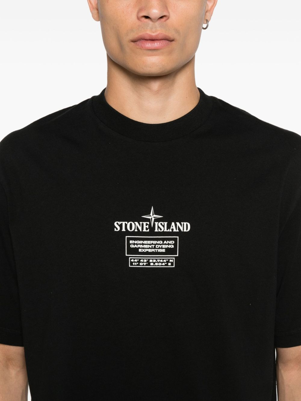 logo-print cotton T-shirt - 4
