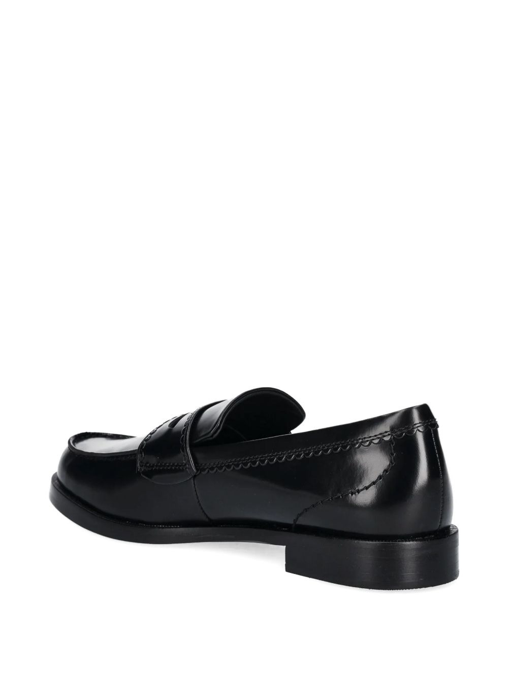 penny leather loafers - 3