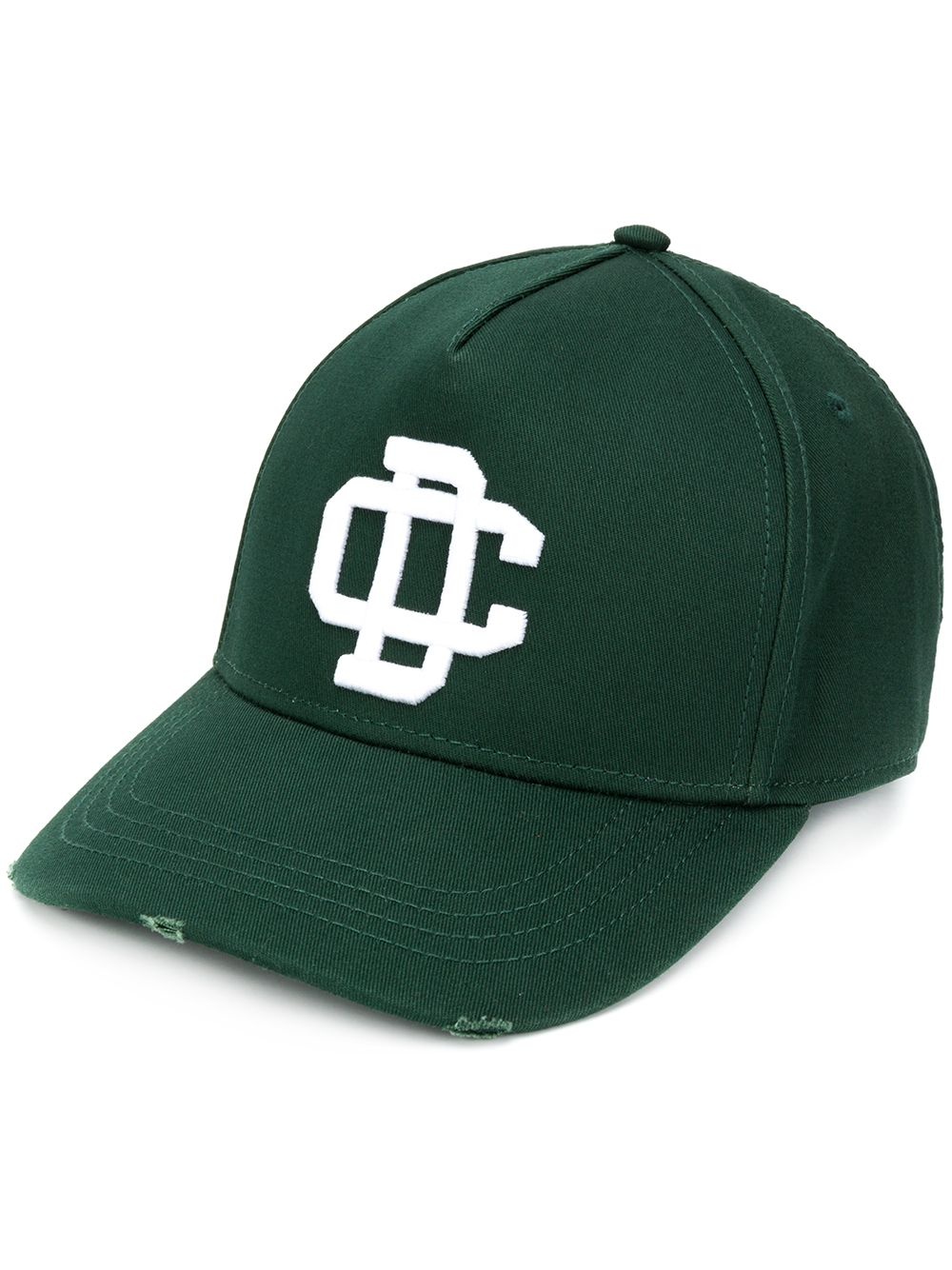 logo patch adjustable baseball cap - 1