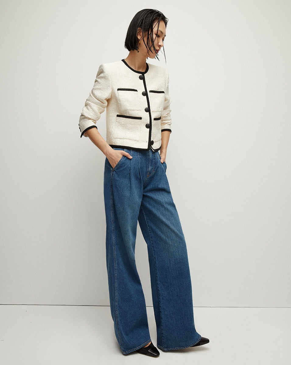 DARLA JACQUARD JACKET - 5