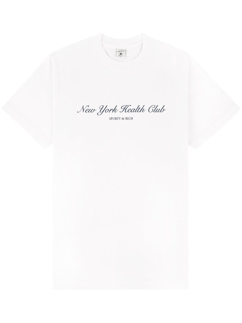 NY Health Club cotton T-Shirt 1