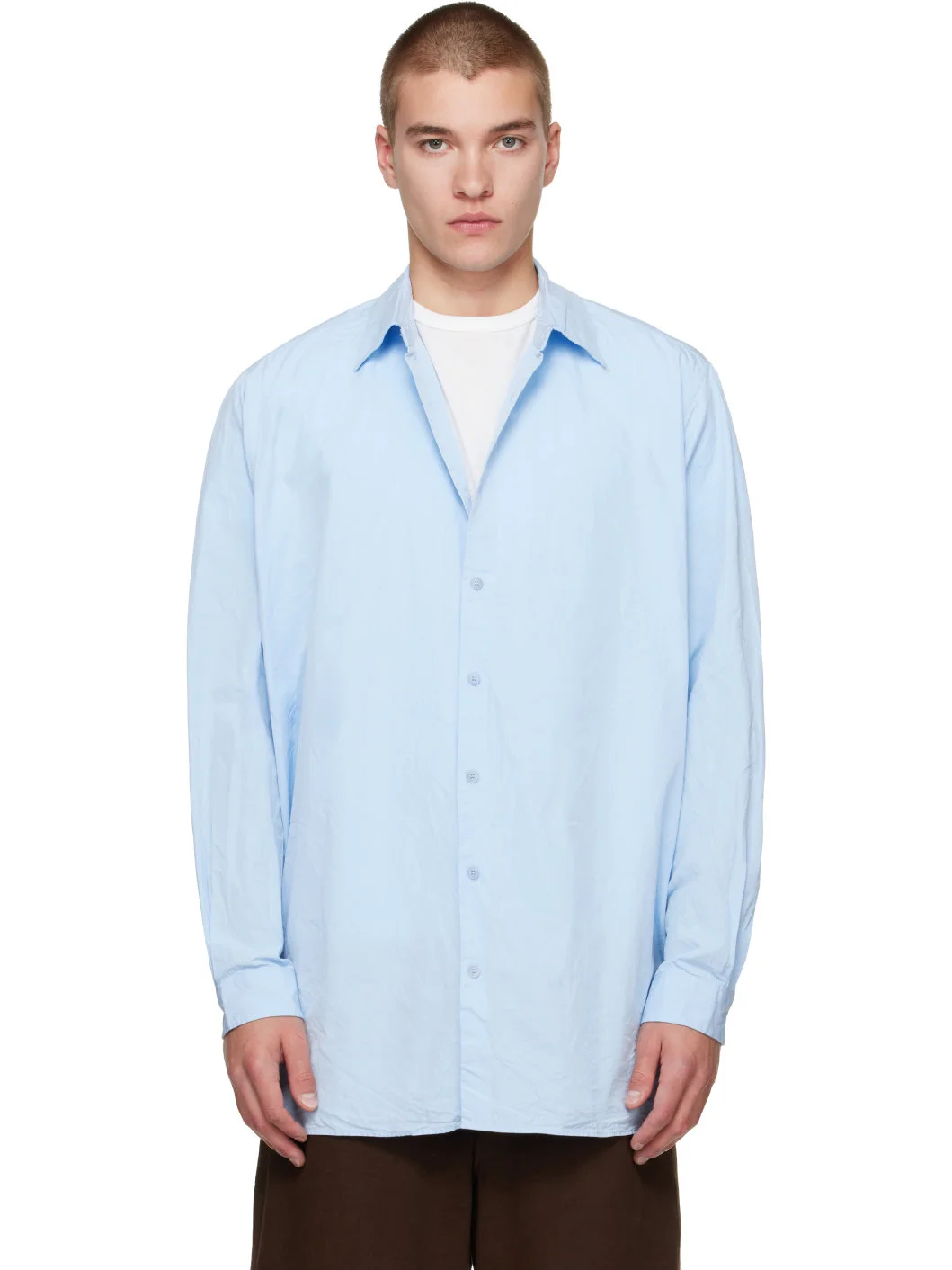 Blue Paper Cot Ikla Shirt - 1