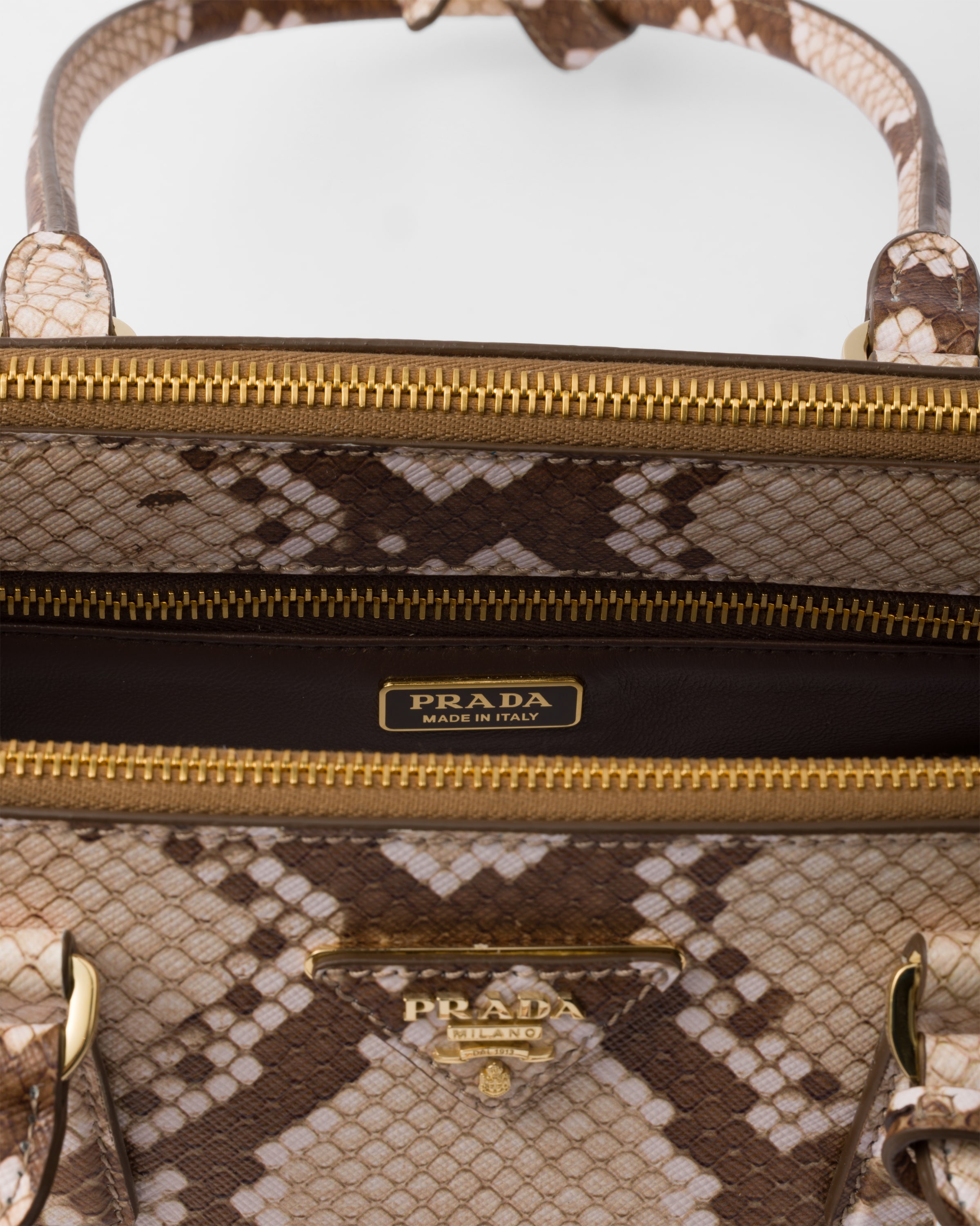 Prada Galleria medium printed Saffiano leather bag - 5