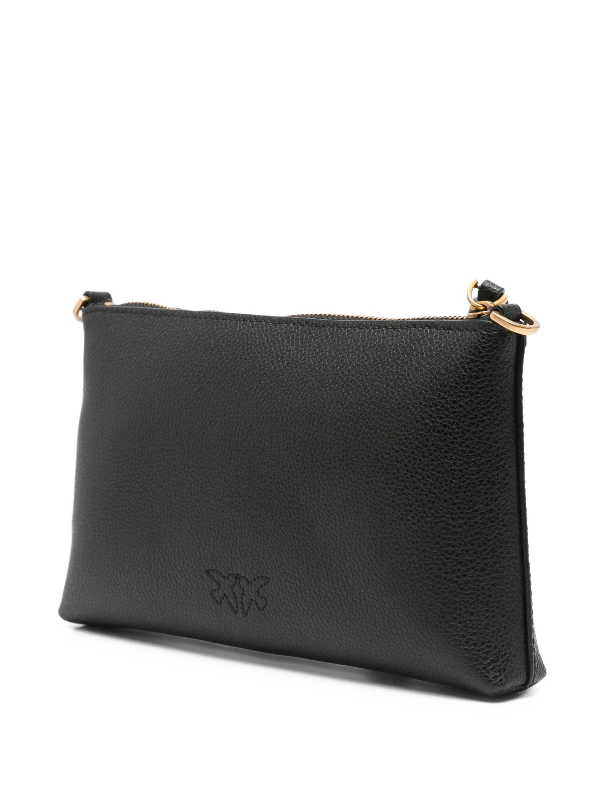 Pinko Embossed-logo Leather Cross-body Bag - 5