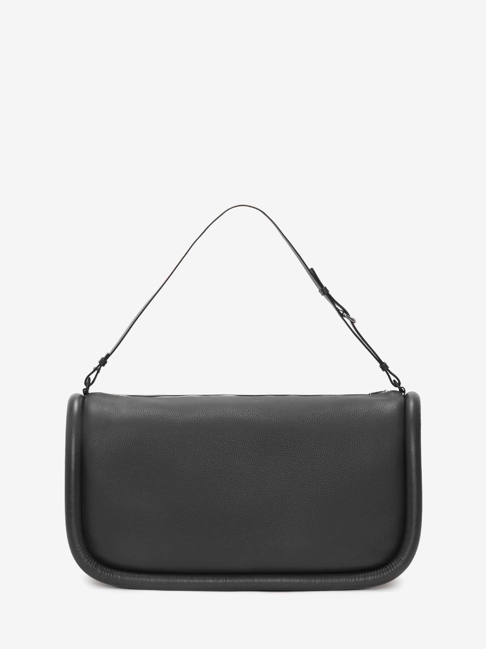 BUMPER-36 - LEATHER SHOULDER BAG WITH ADDITIONAL WEBBING STRAP - 4