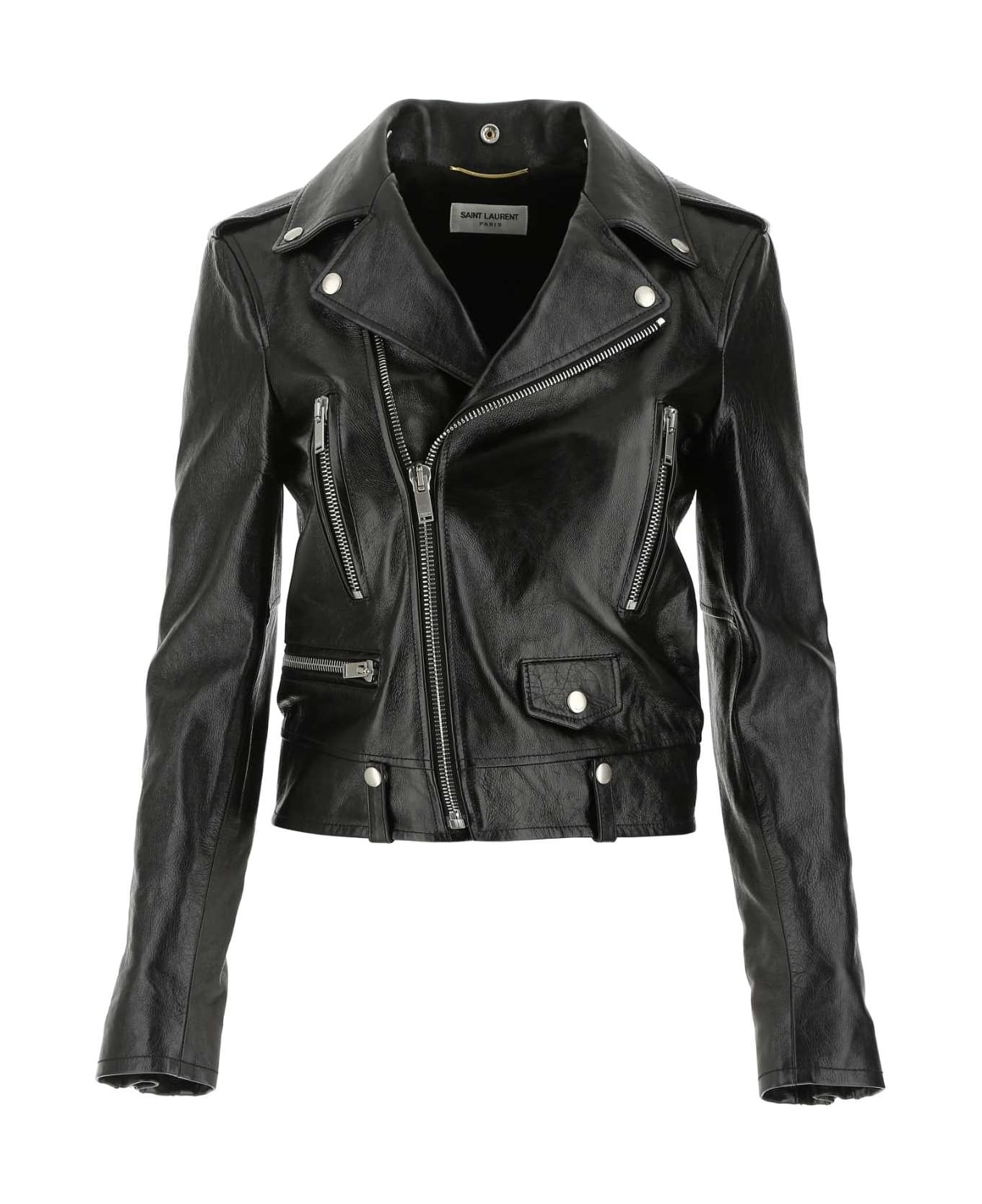 Black Leather Jacket - 1