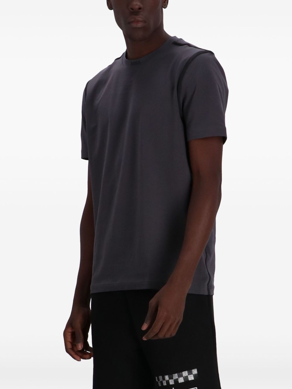 tape-detail T-shirt - 3