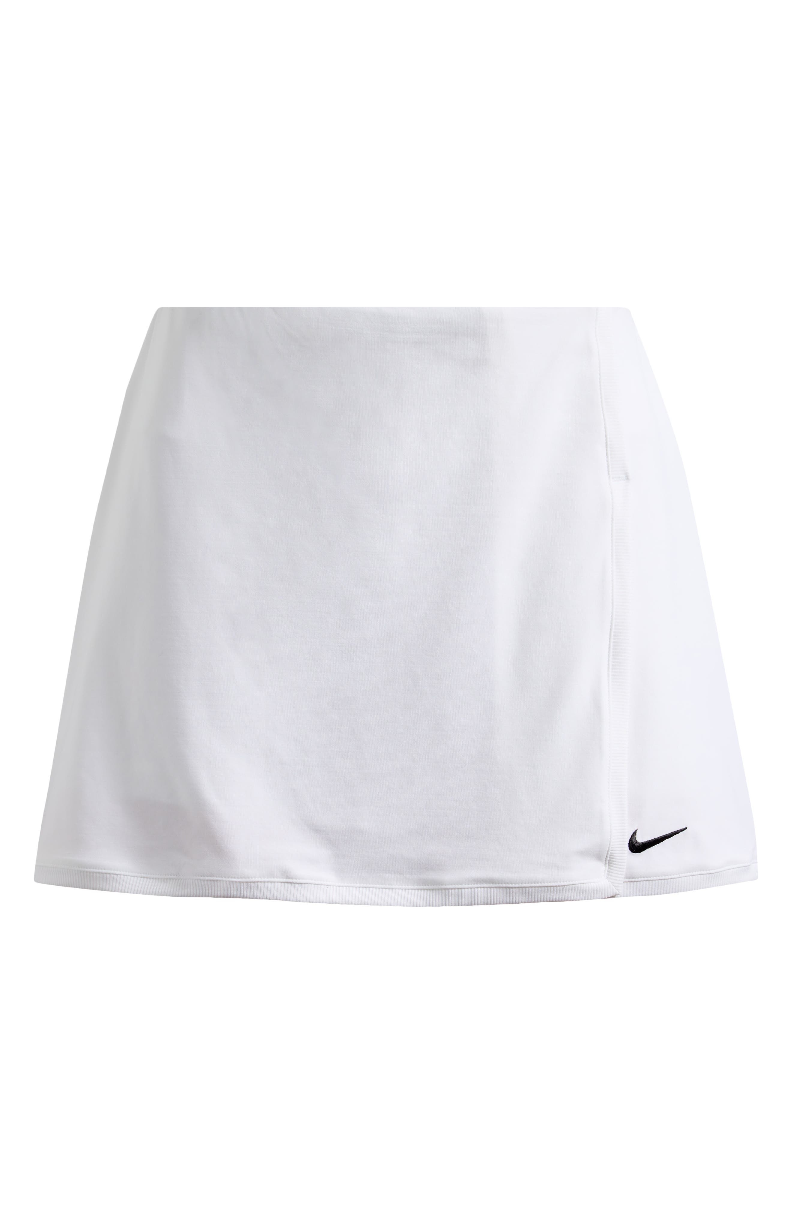 Nike Victory Dri-FIT Straight Tennis Skort in 100 White/black at Nordstrom - 5