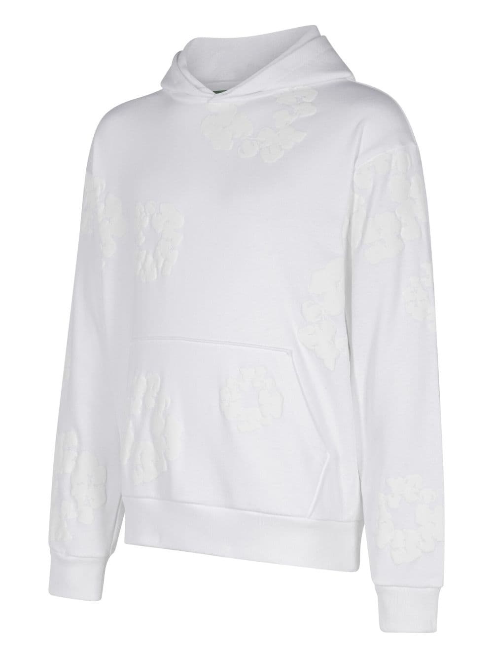 Cotton Wreath-print hoodie - 3
