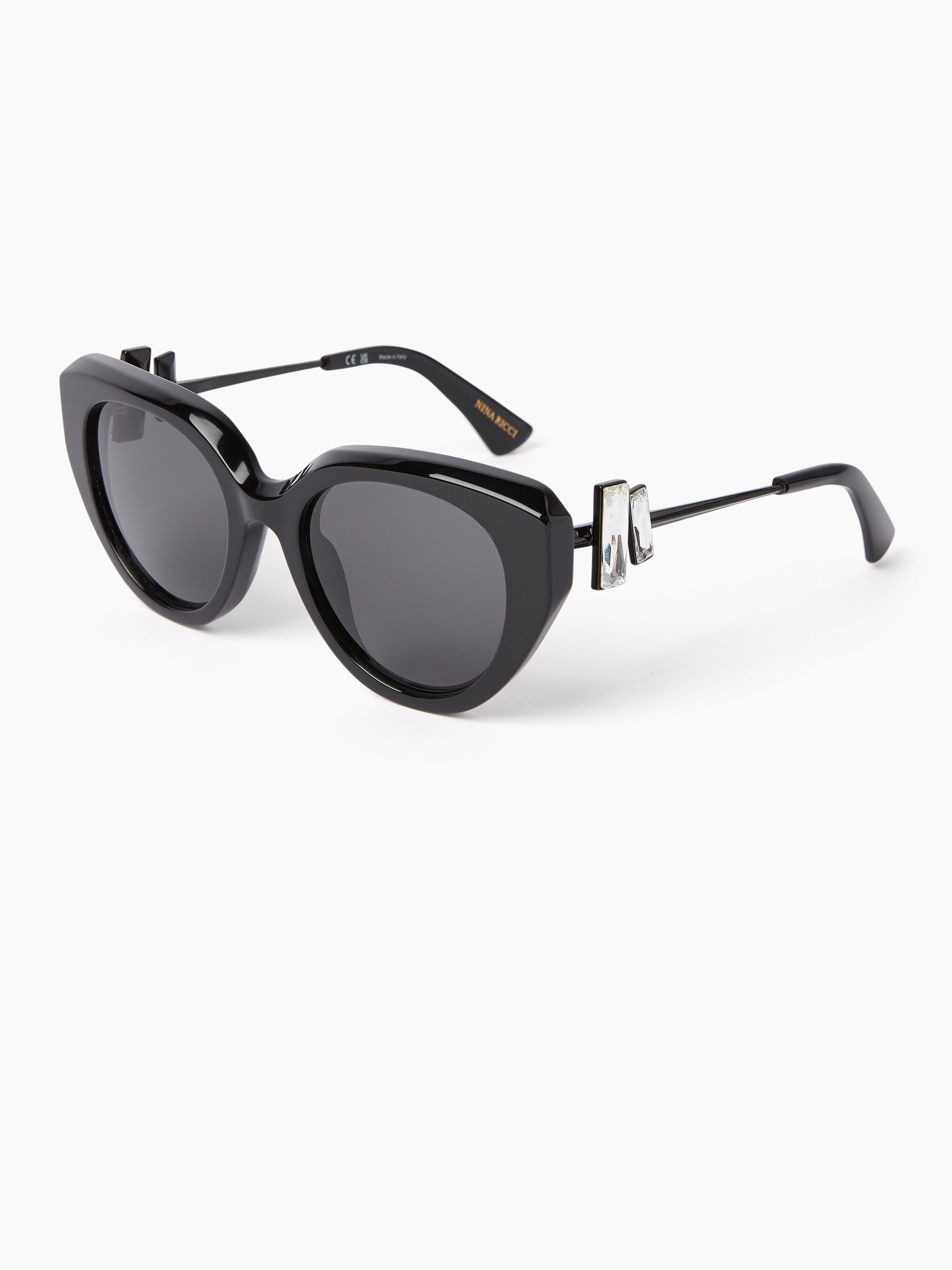 WAVES ROUND BLACK SUNGLASSES - 16