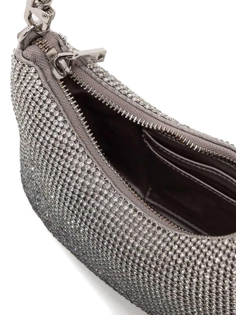 rhinestone-embellished shoulder bag - 4