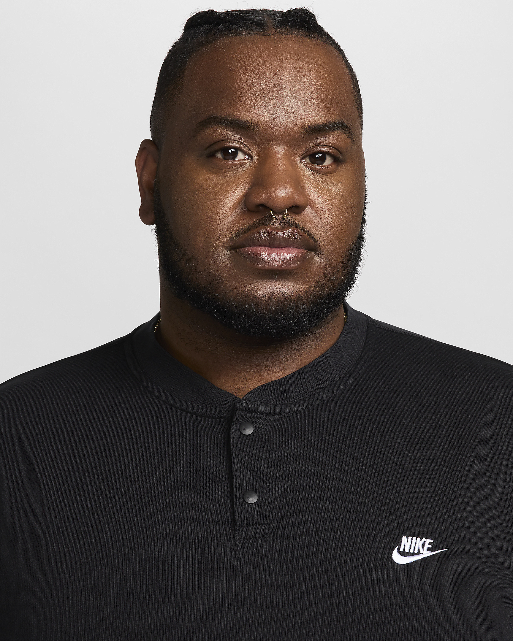 Nike Club Men's Long-Sleeve Henley - 8