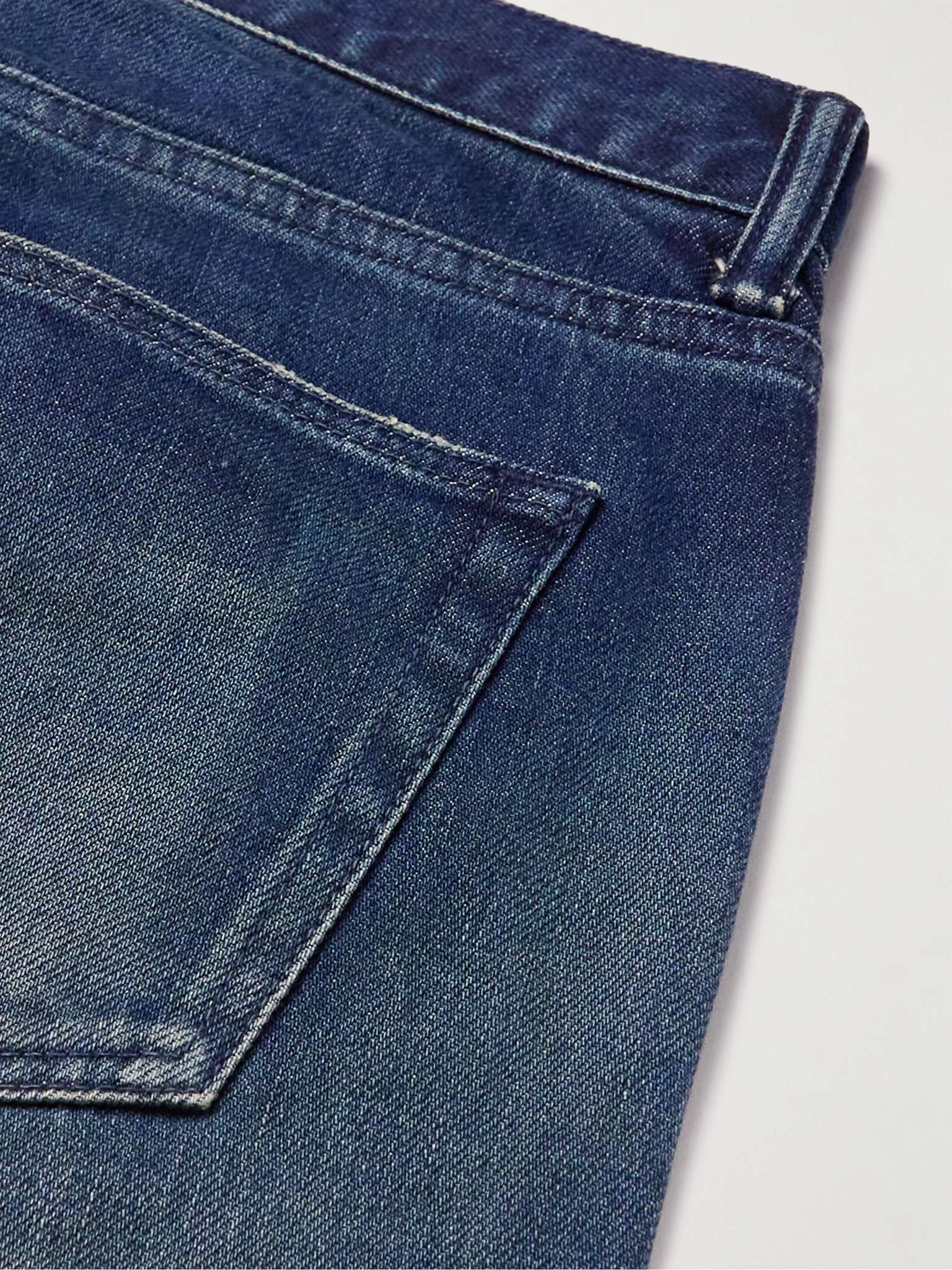 The Cast 2 Distressed Stretch-Denim Straight-Leg Jeans - 9