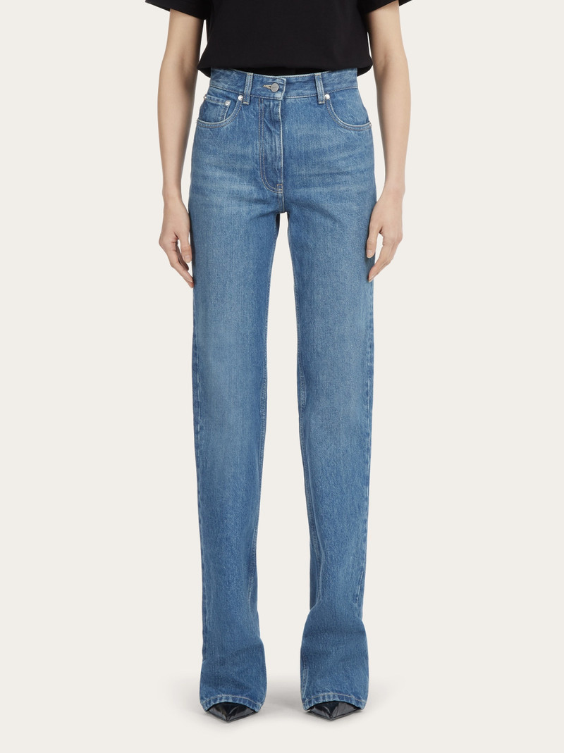 FERRAGAMO 5 pocket jeans outlook
