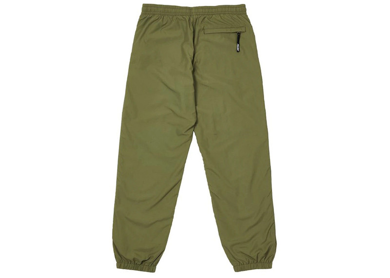 PALACE Palace Slant Zip Shell Pant Olive outlook