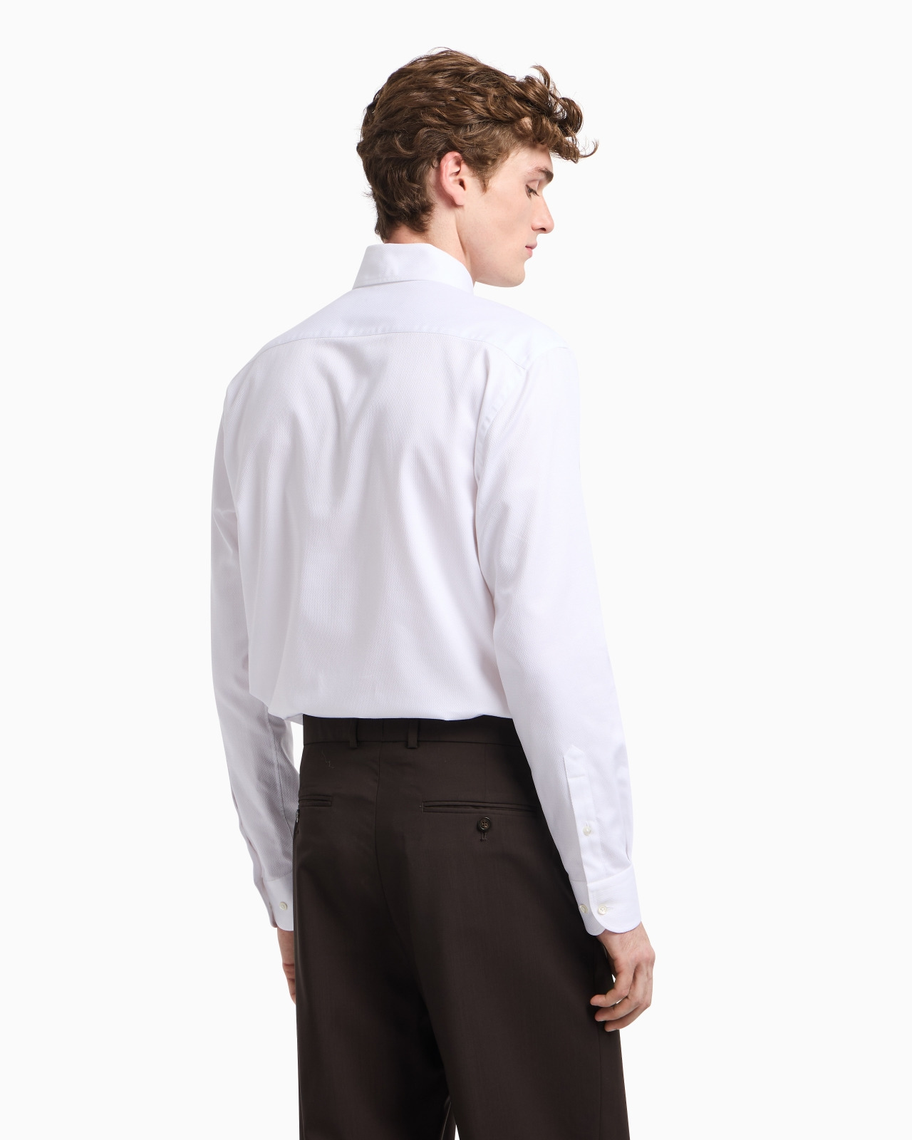 COTTON ARMURE SHIRT - 3