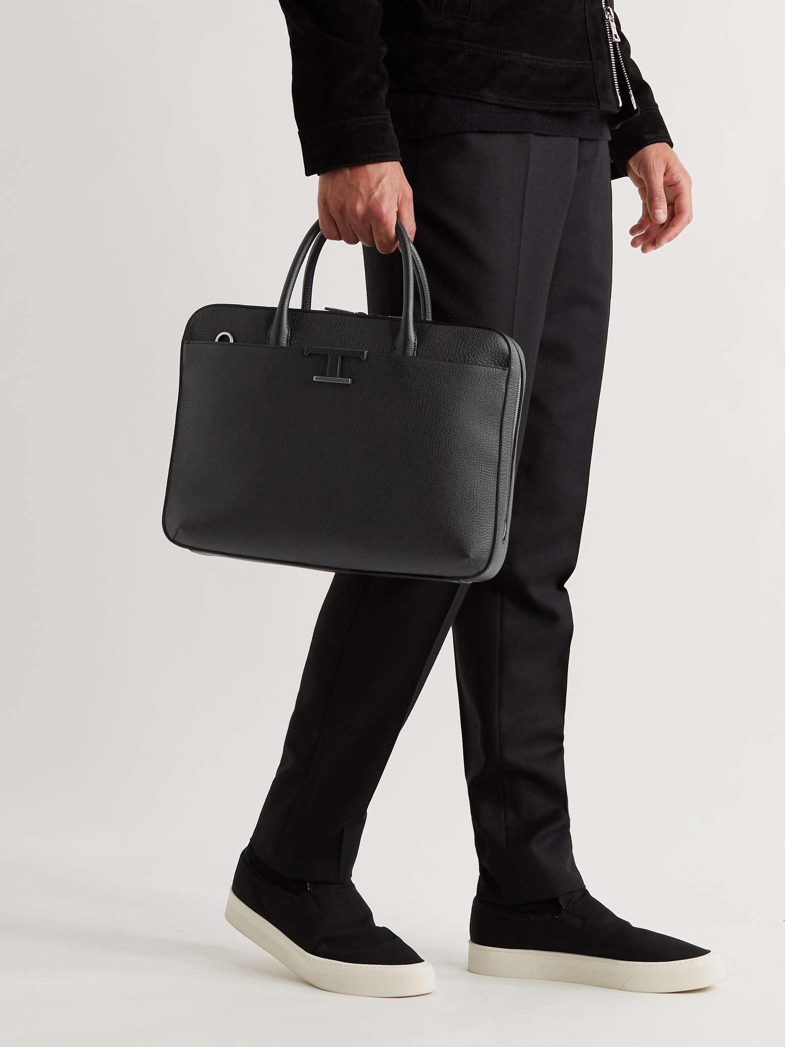 Full-Grain Leather Briefcase - 2