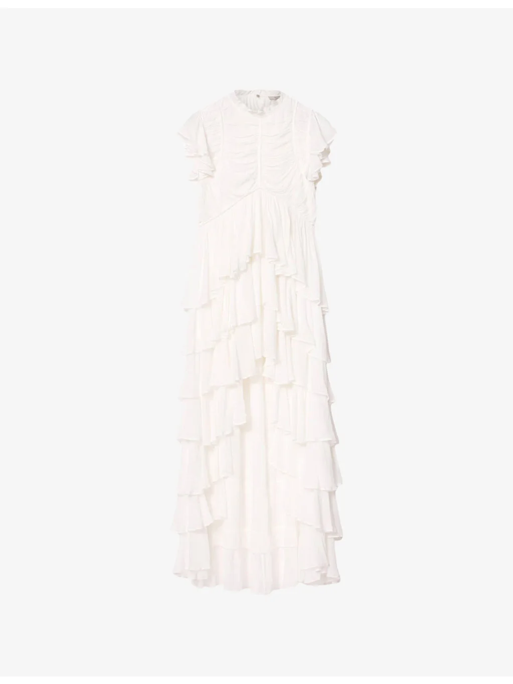 Shaela Ruffled Woven Maxi Dress - 1