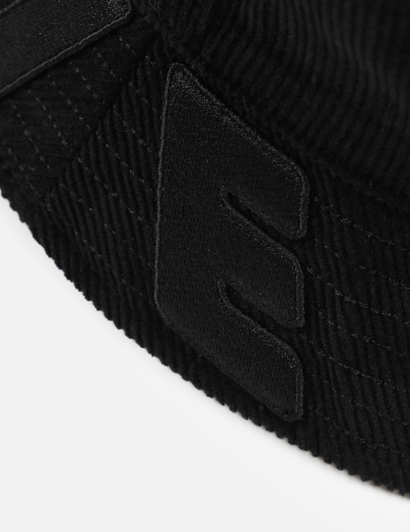 LOGO APPLIQUÉ CORDUROY BUCKET HAT 6
