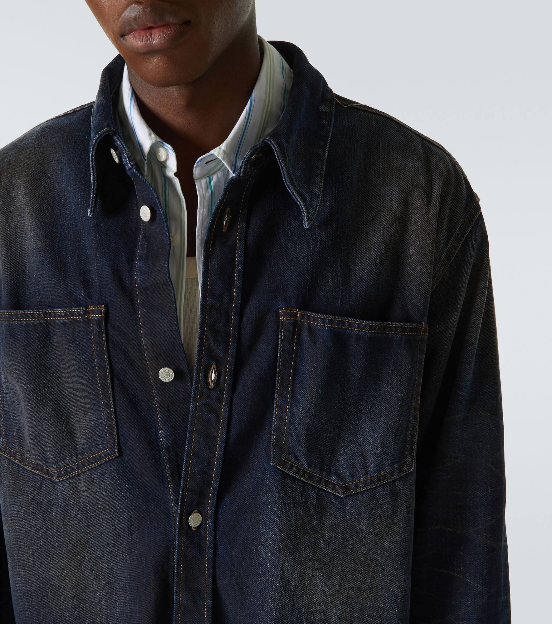 Denim overshirt - 5