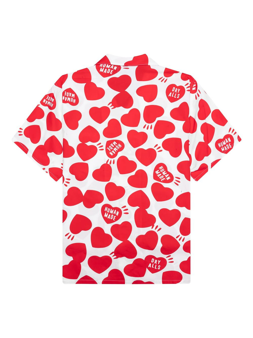 heart-print shirt - 2