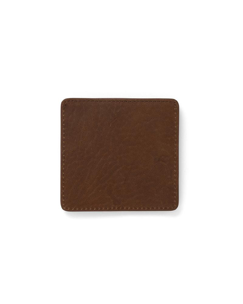 LEATHER CARD CASE BROWN - 4