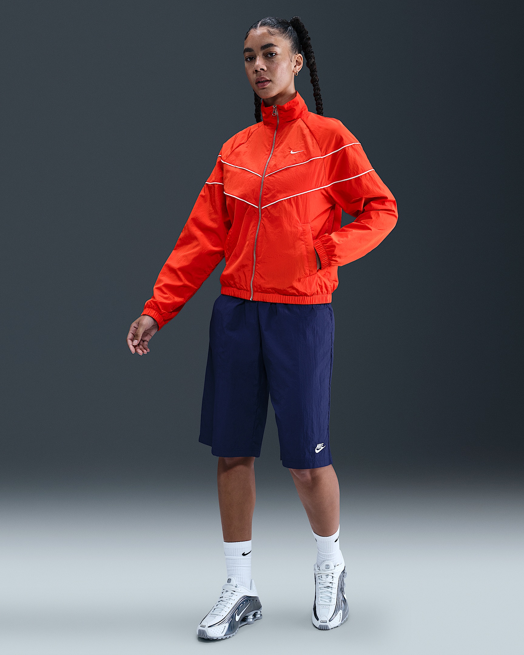 Nike Windrunner Women's Loose UV Woven Full-Zip Jacket - 4