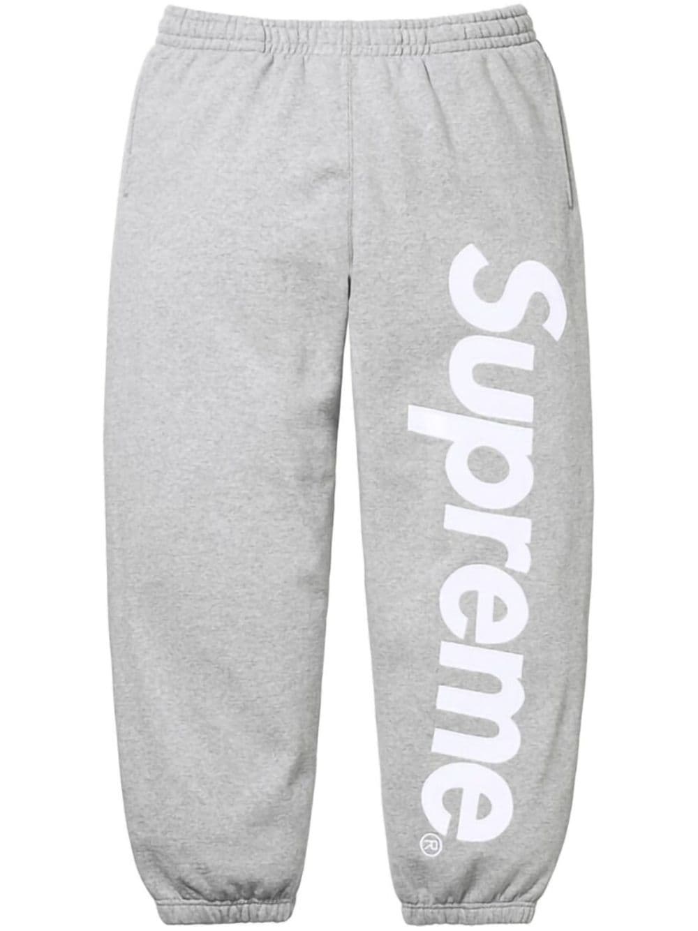 Supreme satin-appliqué cotton track pants | REVERSIBLE