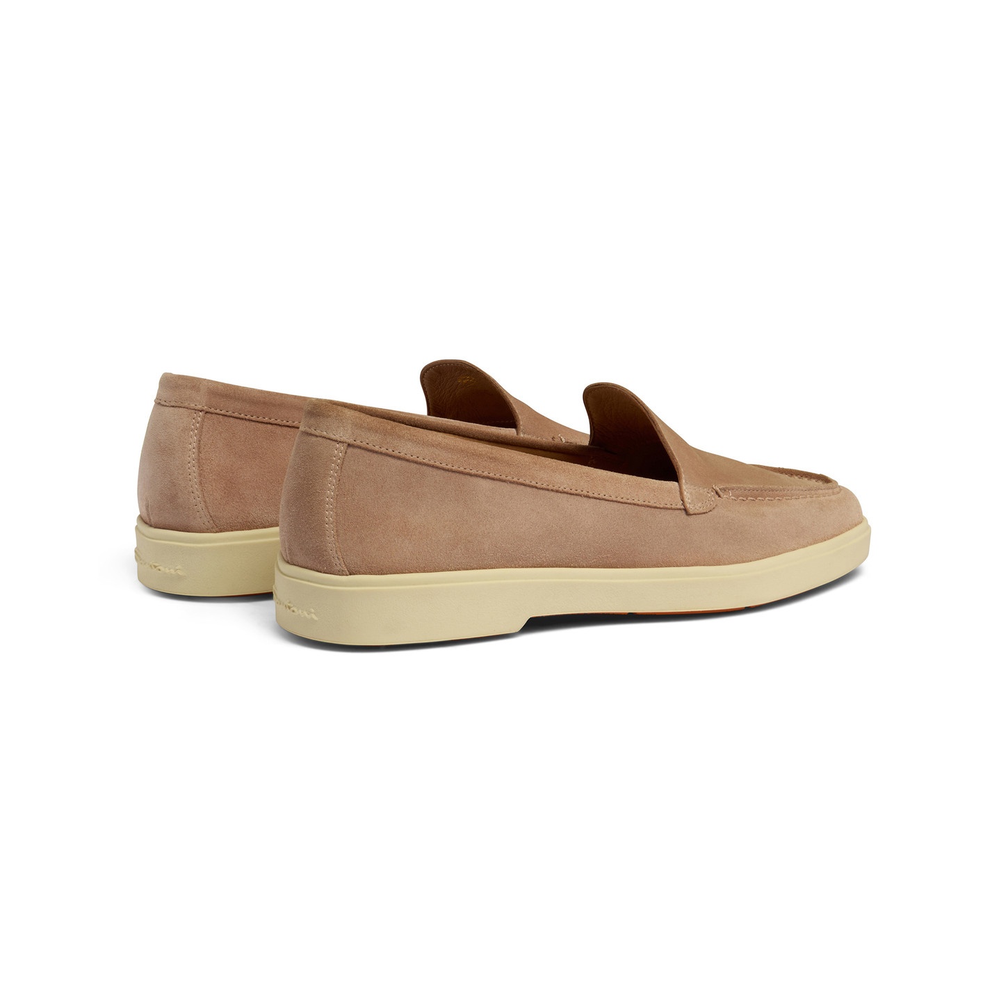 Women's pink suede loafer - 3