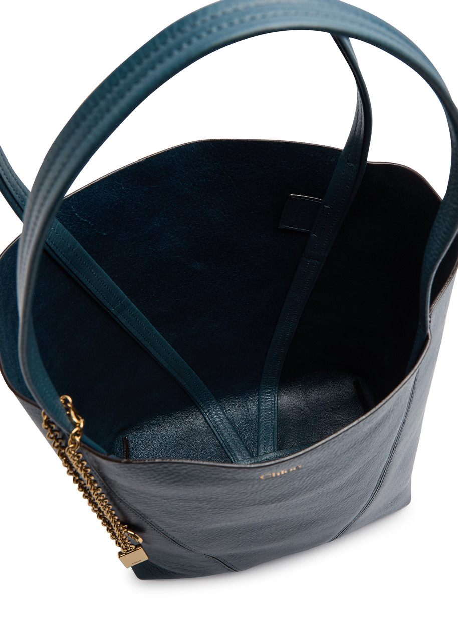 Chloe Spin Medium Grained Leather Tote - 5