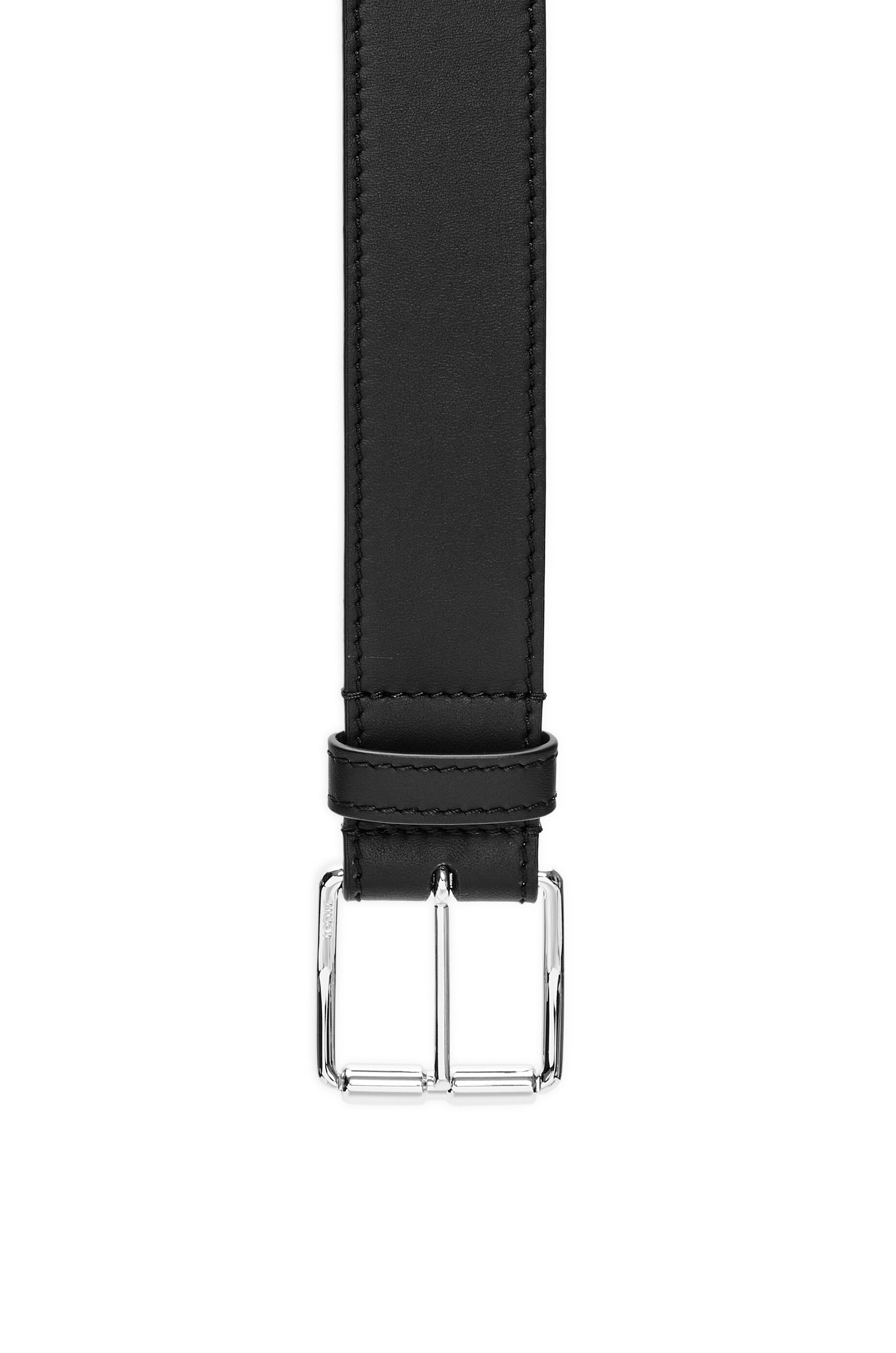 Roller buckle belt in smooth calfskin - 2