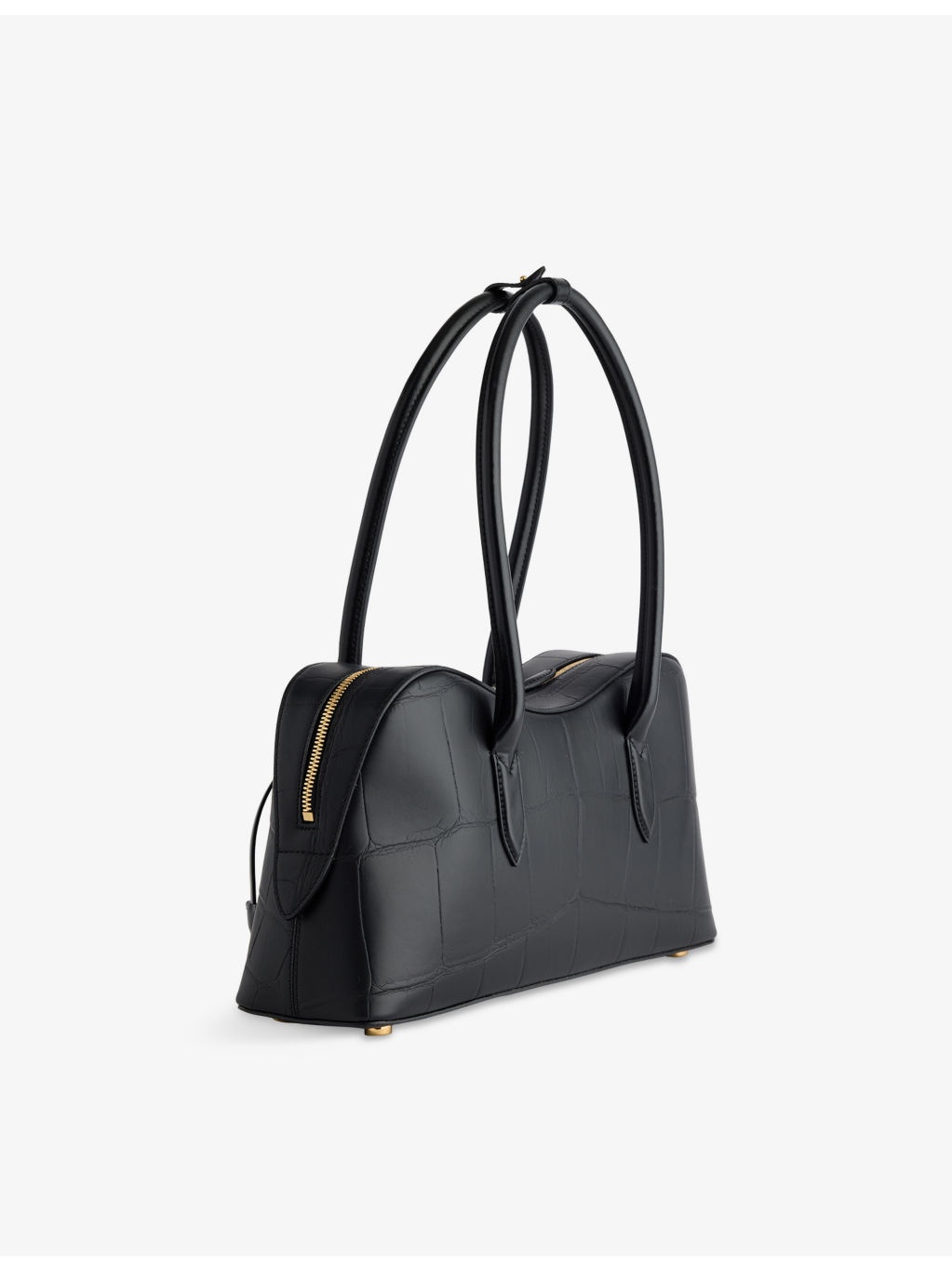 Ryder Embossed Vegan-Leather Shoulder Bag - 4