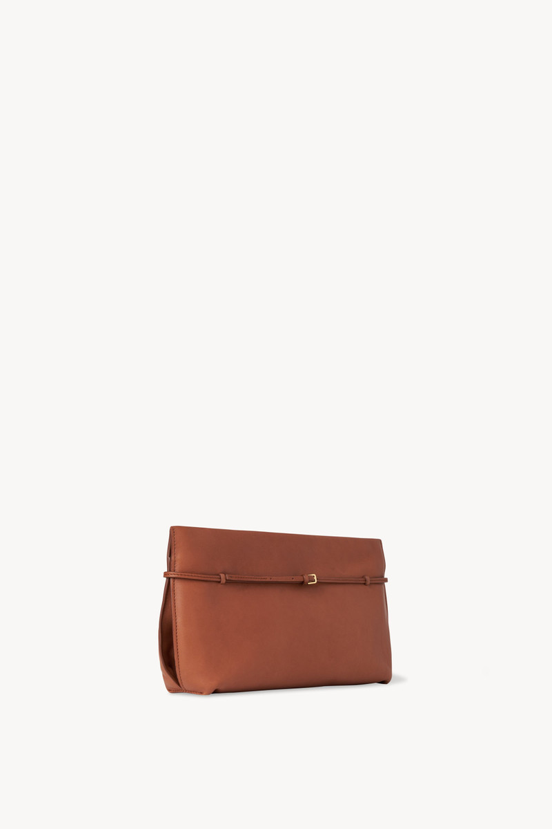 The Row Sienna Clutch in Leather outlook