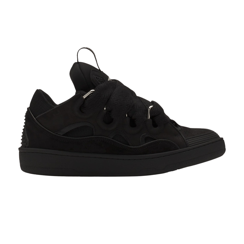 Lanvin Curb Sneakers 'Black' - 1