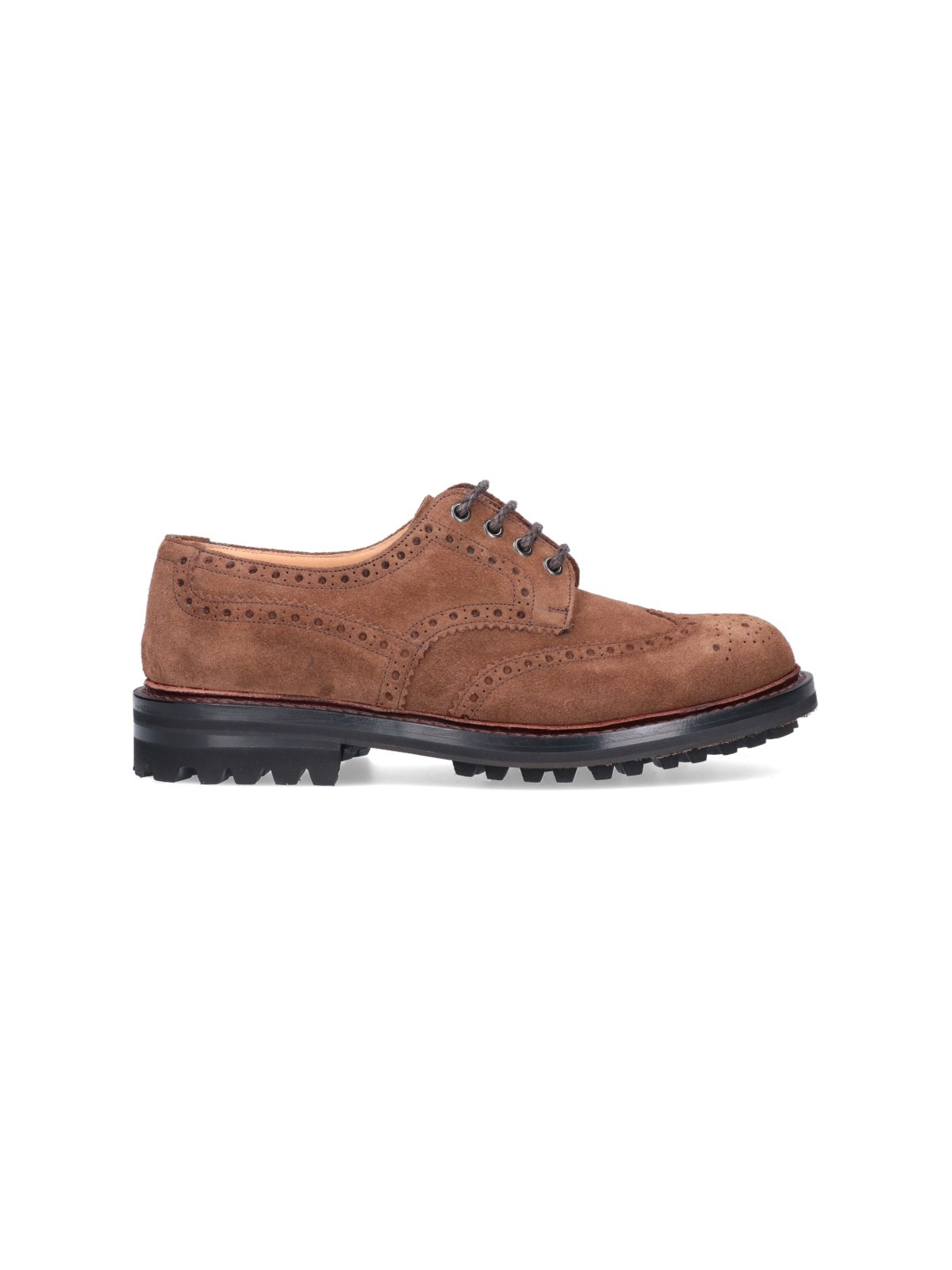 SUEDE 'DERBY' LACED UP - 1