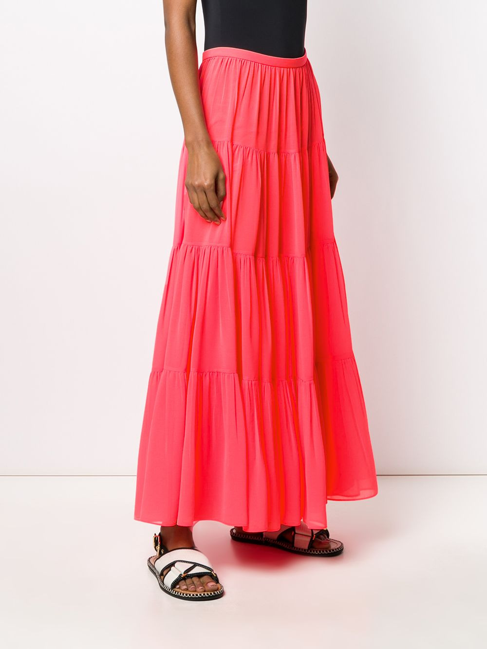 long tiered skirt - 3