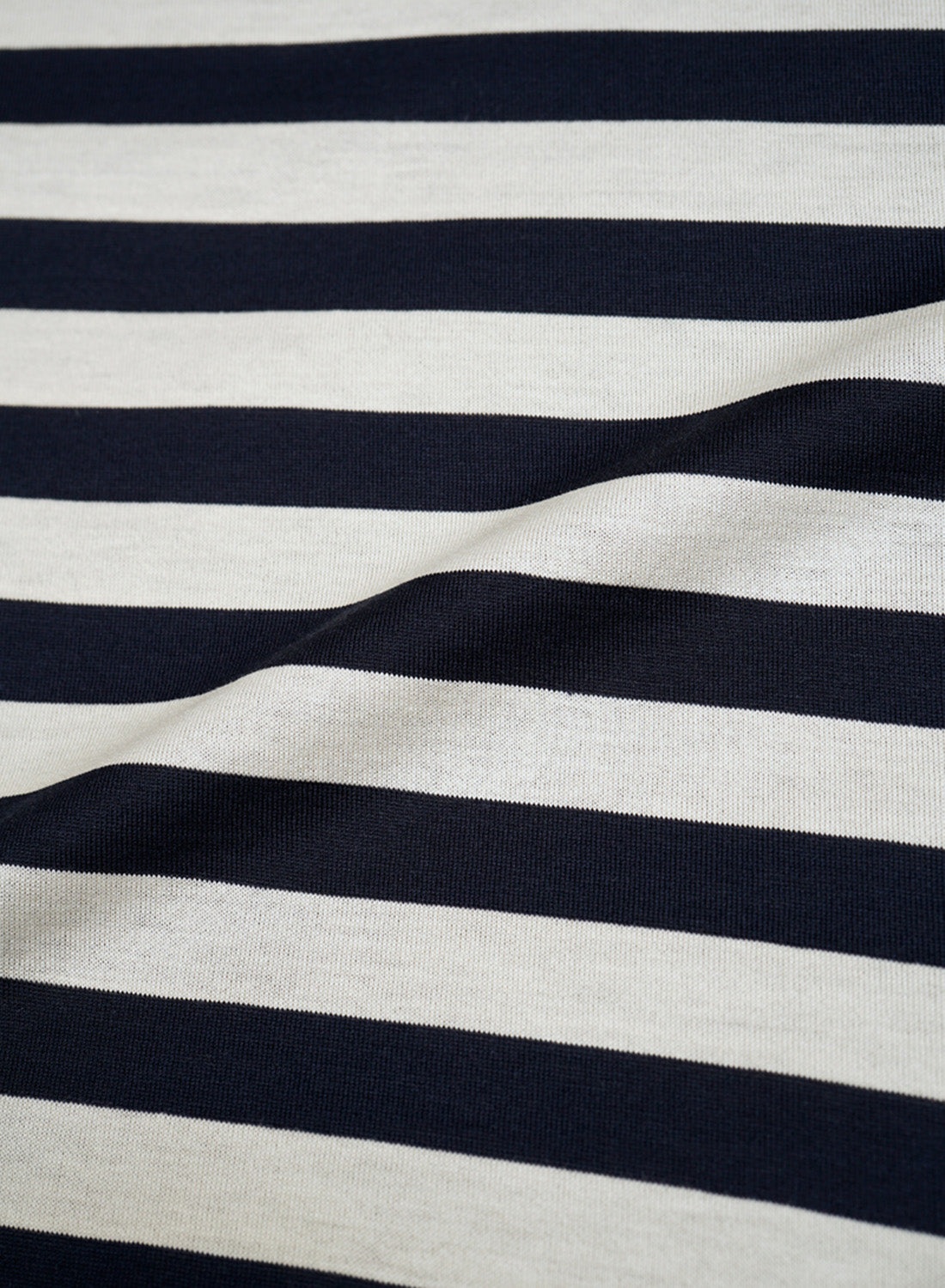 Nigel Cabourn x Sunspel Long Sleeve Pocket T-Shirt in Navy/Stone Stripe - 7