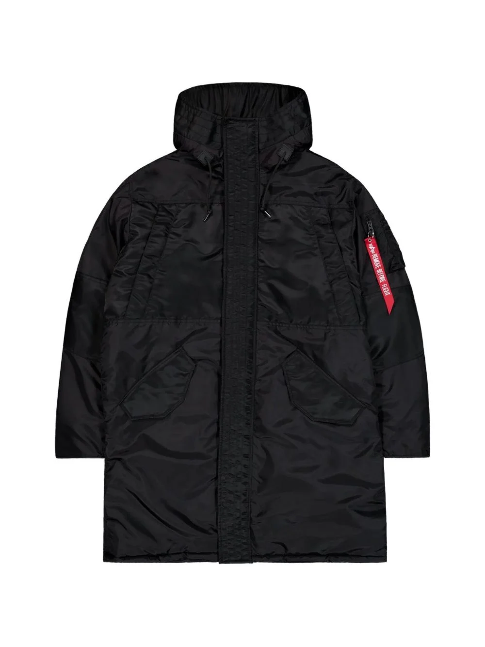 hooded parka - 1