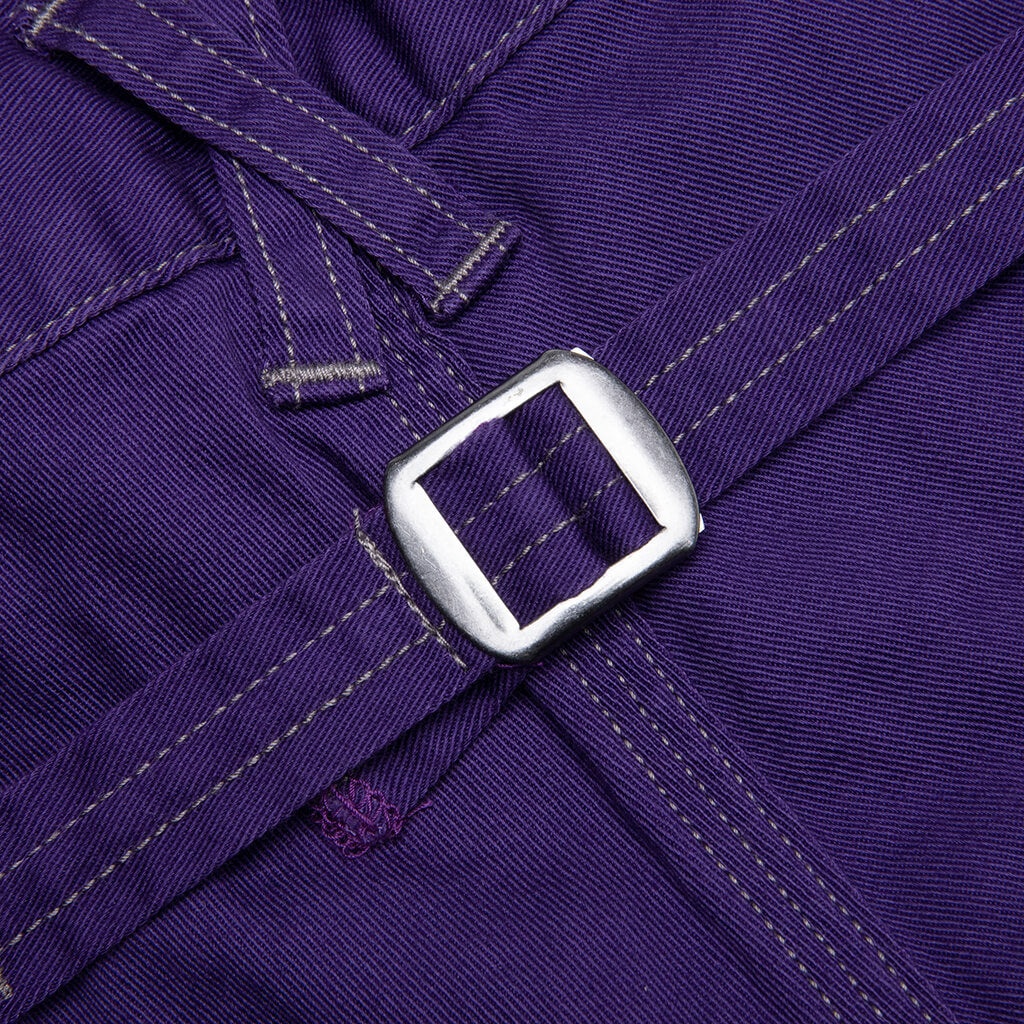 NEEDLES X SMITH'S COTTON TWILL PAINTER PANT - PURPLE - 4