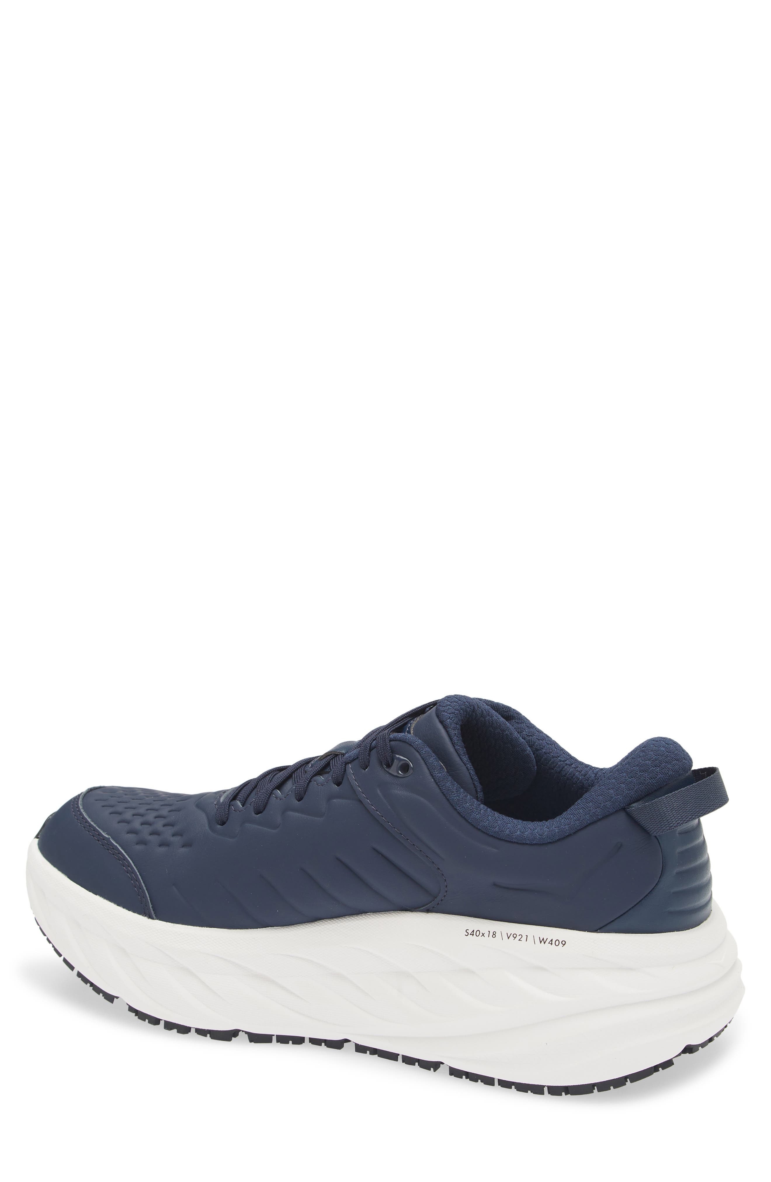 HOKA Bondi 8 Sneaker in Outerspace /White at Nordstrom - 2