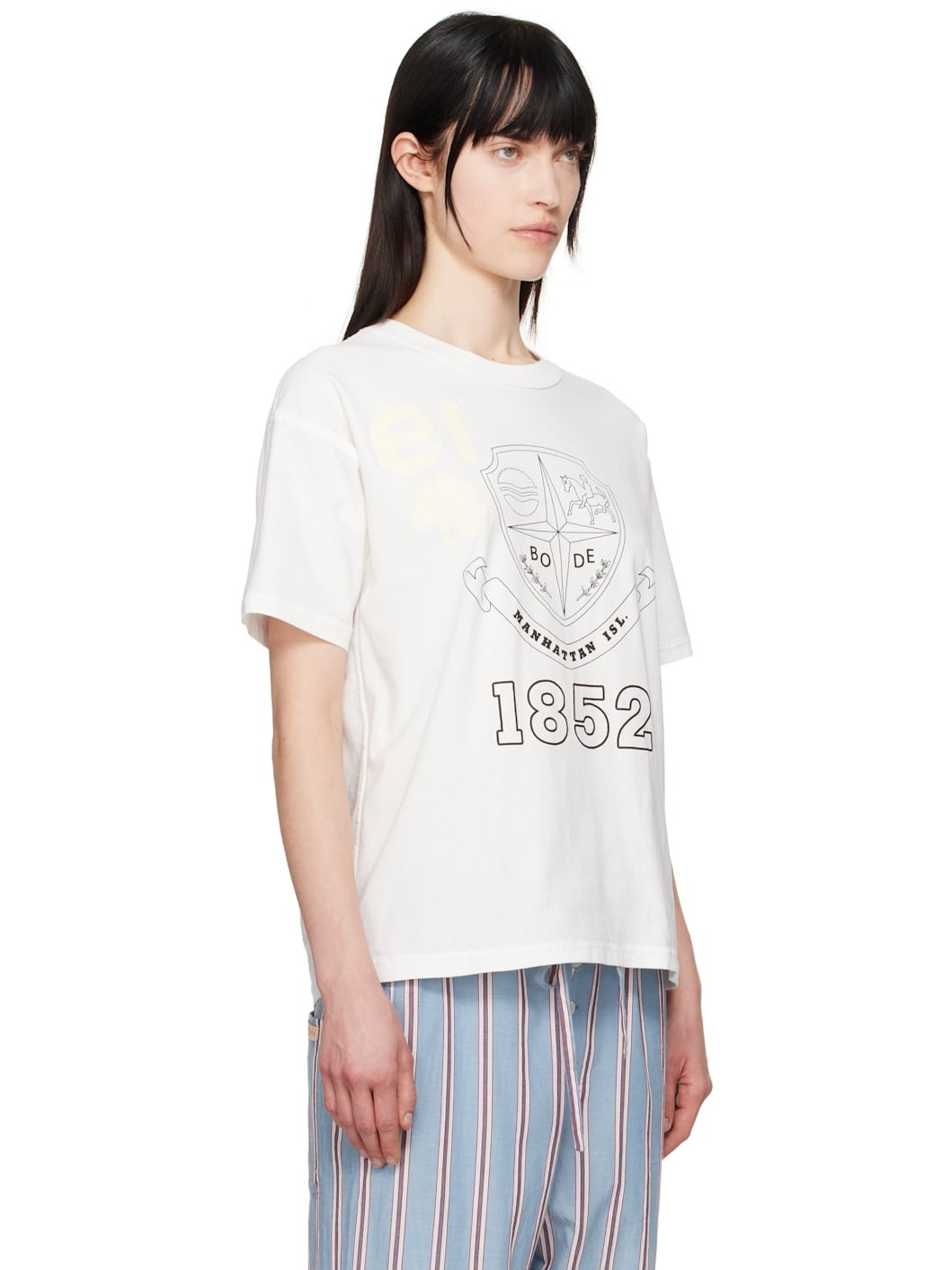 White Crest Reversible T-shirt - 2