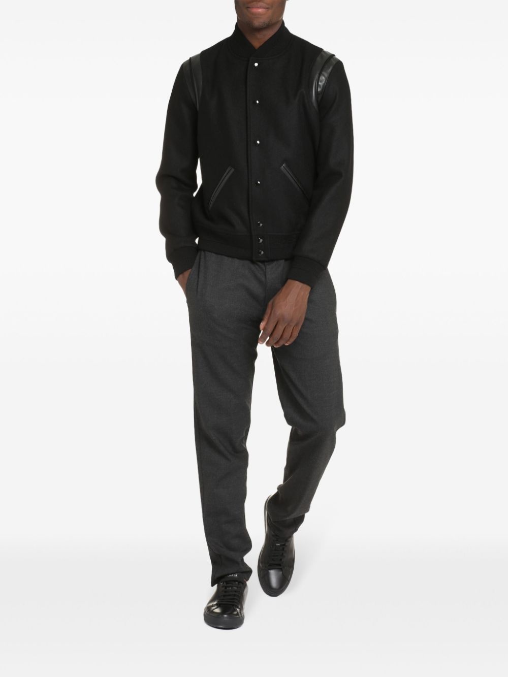Varsity wool jacket - 2