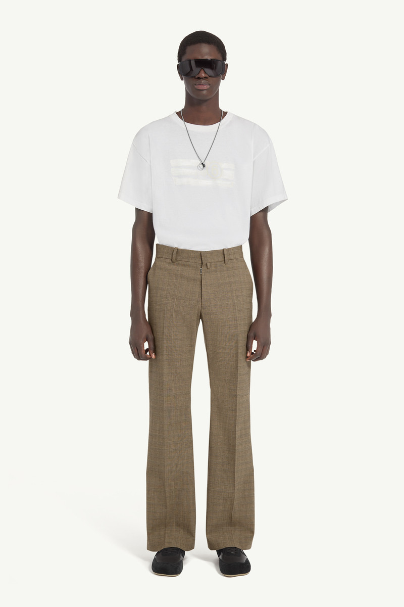 MM6 Maison Margiela Check Trousers outlook