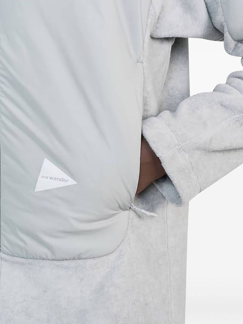 fleece-paneled hooded jacket 4