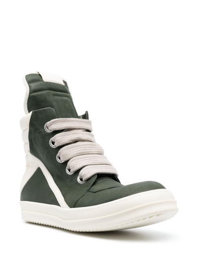 Rick Owens Geobasket high-top sneakers outlook