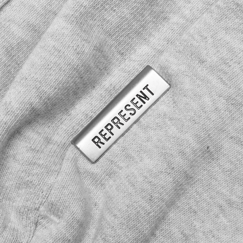 INITIAL SWEATSHORTS - ICE GREY MARL - 3