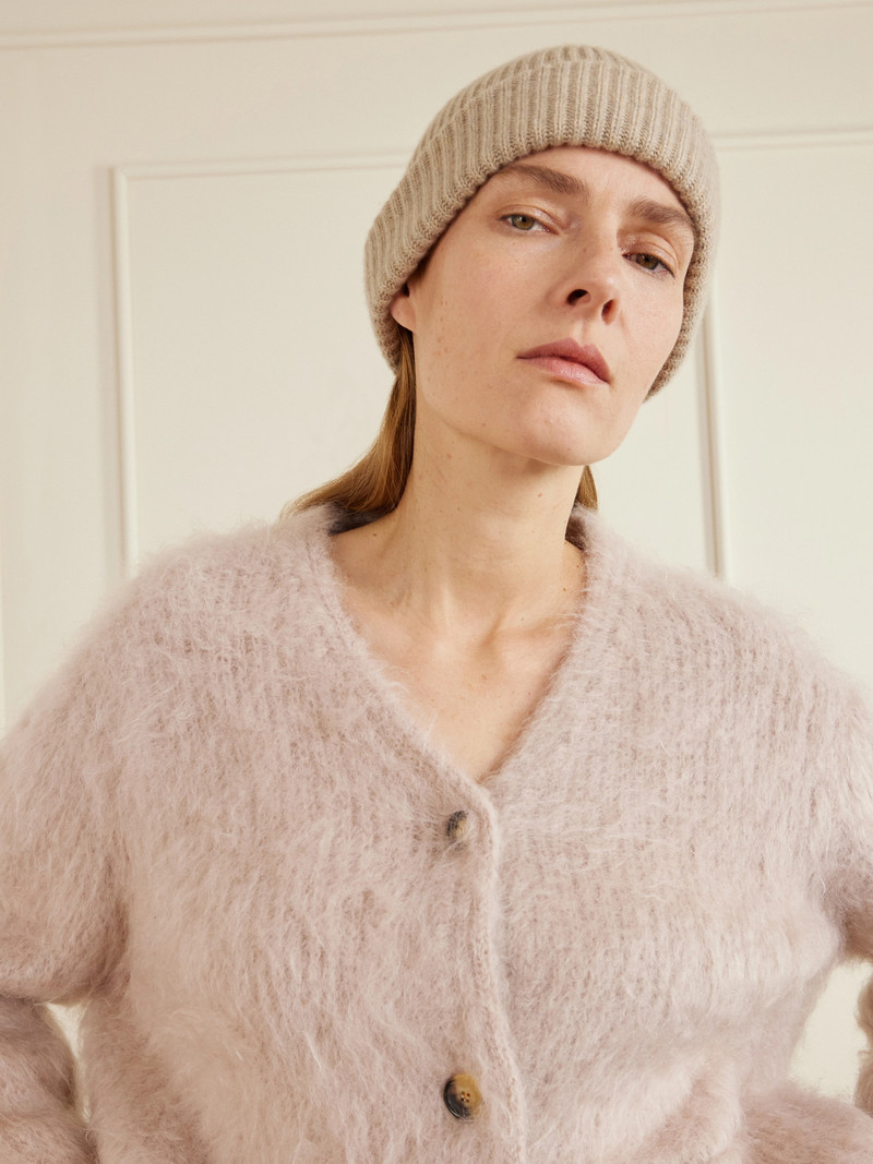 Loro Piana Juniper Ribbed Cashmere Beanie outlook